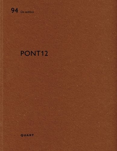 Brown cover with 94 De aedibus Pont 12 Quart in black font by Quart Publishers