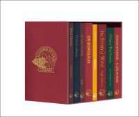 Eight wine book titles in red slipcase of 'Cellar Collection No 1', by Academie du Vin Library.