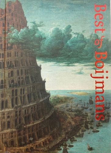 The Tower of Babel by Pieter Bruegel the Elder, Best of Boijmans in red font down right edge.