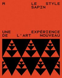 Book cover of Le Style sapin: Une expérience de l'art nouveau, with a black geometric fir tree pattern. Published by Scheidegger & Spiess.