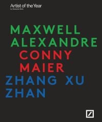 MAXWELL ALEXANDRE CONNY MAIER ZHANG XU ZHAN in green, red and blue font on black cover, by Kerber.