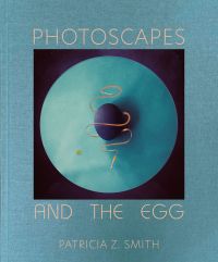 Book cover of Photoscapes and the Egg with an aerial image of dark blue egg on blue circle. Published by ORO Editions.