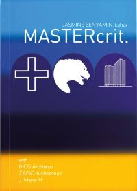 MASTERCrit. in white font on blue, black and yellow cover, by ORO Editions.