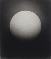 Book cover of Marco Tirelli, with a white sphere. Published by Silvana.
