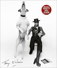 Book cover of Terry O'Neill's Rock 'n' Roll Album', with a promo shot of David Bowie, Diamond Dogs, London, 1974. Published by ACC Art Books.
