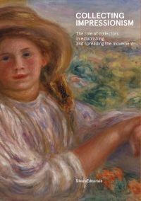 Book cover of Collecting Impressionism, featuring an oil painting titled 'Girl on a Balcony', 1911, by Pierre-Auguste Renoir. Published by Silvana.