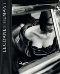 Book cover of Lecoanet Hemant, with fashion model wearing silk black dress, getting out of a car. Published by Exhibitions International.