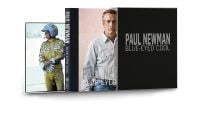 Slip cased book featuring publicity shot of Paul Newman as Jim Kane in Pocket Money, on cover of BLUE-EYED COOL, by ACC Art Books.