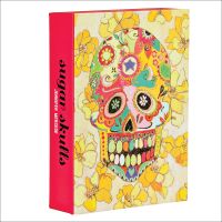 teNeues Notecard stationery box featuring Jennifer Mercede's colourful Day of the Dead skull.