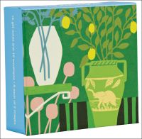 teNeues Notecard stationery box featuring Anne Bentley's illustrations of vases of botanicals.