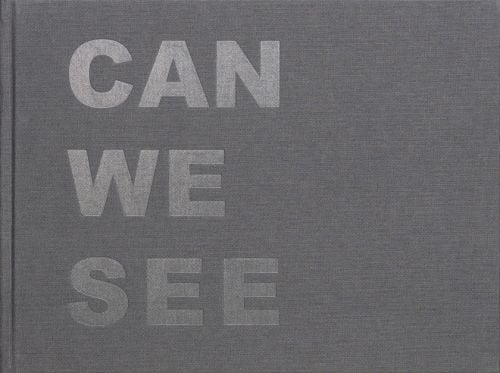 Grey landscape cover of Can We See, with silver capitalized font. Published by Verlag Kettler.