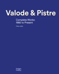 Valode & Pistre, Complete Works: 1980 to Present, in white font to top of blue cover, by The Images Publishing Group.