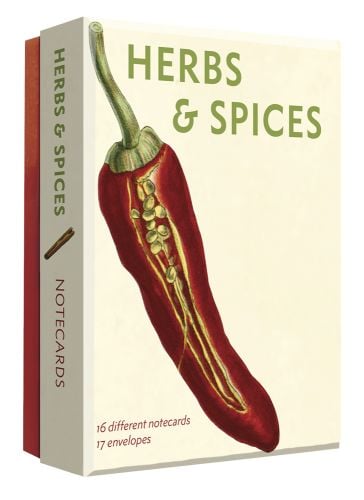 Herbs and Spices Detailed Notecard Set