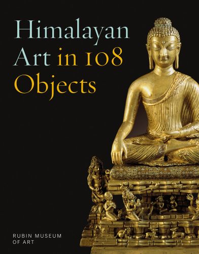 Metal sculpture, Buddha Shakyamuni and Adorants on Mount Meru, on cover of 'Himalayan Art in 108 Objects', by Scala Arts & Heritage Publishers.