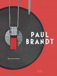 Book cover of Paul Brandt, with a red and grey pendant with diamond centre. Published by Editions Norma.
