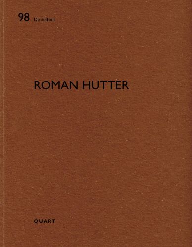 ROMAN HUTTER, in black font to brown cover, by Quart Publishers.
