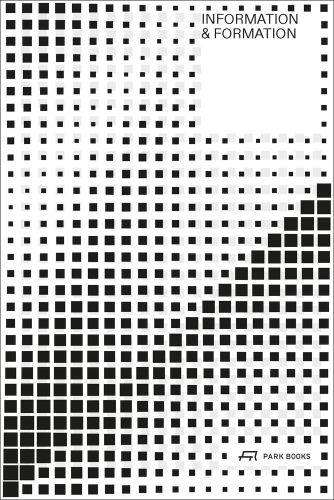 Small black squares on white cover of 'Information and Formation, About Landscape, Architecture and Cities', by Park Books.