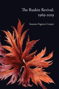 Orange and pink spiky leaf, on black cover, 'The Ruskin Revival 1969-2019', in white font above, by Pallas Athene.