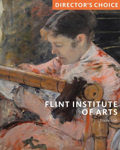 Painting by Mary Cassatt, 'Lydia at the Tapestry Loom', on cover of 'Flint Institute of Art, Director's Choice', by Scala Arts & Heritage Publishers.