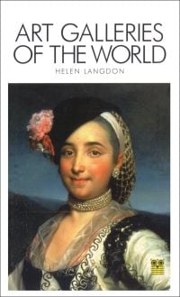 Portrait of Isabel Parreño y Arce, Marquesa de Llano, by Anton Raphael Mengs, on cover of 'Art Galleries of the World', by Pallas Athene.