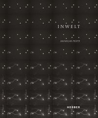 Black cover with white dots, curved lines, on cover of 'Maximilian Prüfer, Inwelt', by Kerber.