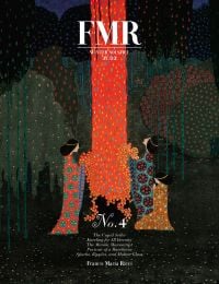 Book cover of FMR No. 4: Winter Solstice 2022, with a Venetian Orientalist painting. Published by Franco Maria Ricci editore.