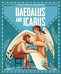 Two Greek males with white wings, on cover of 'Dedalus and Icarus', by White Star.