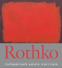 Book cover of art exhibition catalog, Rothko, featuring an orange and purple abstract painting. Published by Citadelles & Mazenod.