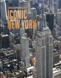 Aerial shot of New York City, with the Empire State Building, on cover of 'Iconic New York', by teNeues Books.