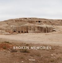 Stone structures in the dusty Dara Ancient City in Mardin, Turkey, Mesopotamia Anatolia, on cover of 'Andréas Lang, Broken Memories', by Kerber.