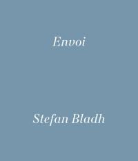 Envoi, Stefan Bladh, in white font on sky blue cover, by Kerber Verlag.