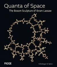 Bronze jewellery piece "Bosom Sculptures", on black cover of 'Quanta of Space, The Bosom Sculpture of Ibram Lassaw', by Scheidegger & Spiess.