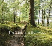 Woodland garden on cover of 'The Gardens at Brantwood, Evolution of John Ruskin's Lakeland Paradise', by Pallas Athene.
