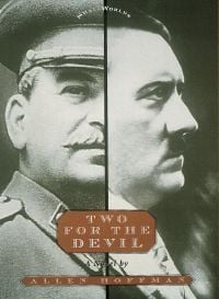 Book cover of Two for the Devil, featuring Joseph Stalin and Adolf Hitler. Published by Abbeville Press.