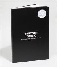 Book cover of Black Sketchbook. Published by teNeues Stationery.