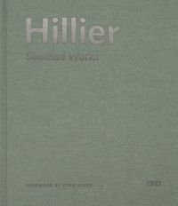 Dark grey cover of 'Hillier, Selected Works', by ORO Editions.