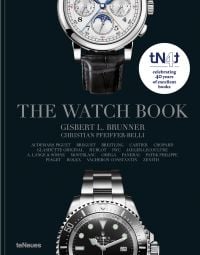 Book cover of The Watch Book I: tN4t, featuring a silver Rolex watch. Published by teNeues Books.