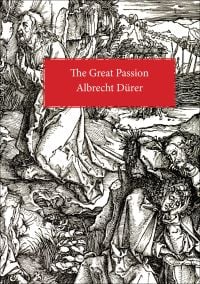 Book cover The Great Passion, with a woodcut illustrating Passion of Christ. Published by Pallas Athene.