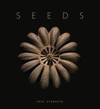 Book cover of Seeds: Time Capsules of Life, with a macro photo of seed case. Published by Papadakis.