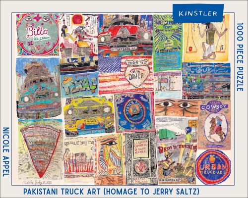 Pakistani Truck Art (Homage to Jerry Saltz)