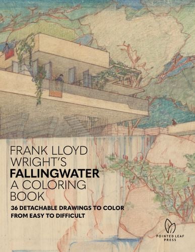 Frank Lloyd Wright's Fallingwater Coloring Book