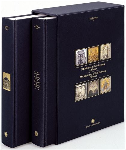 Book cover of 'The Baptistery of San Giovanni in Florence', published by Franco Cosimo Panini Editore.