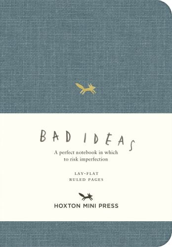 A Notebook for Bad Ideas (Small / Blue / Lined)