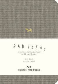 A Notebook for Bad Ideas (Small / Light Grey / Lined)