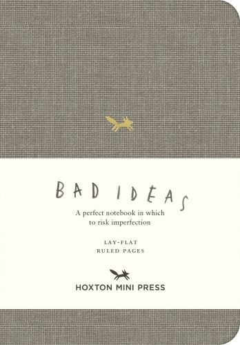 A Notebook for Bad Ideas (Small / Light Grey / Lined)