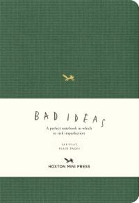 A Notebook for Bad Ideas (Medium / Green / Lined)