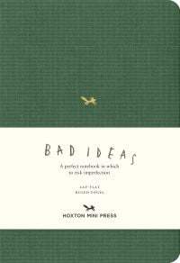 A Notebook for Bad Ideas (Medium / Green / Lined)