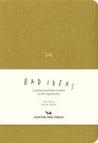 A Notebook for Bad Ideas (Medium / Mustard / Unlined)