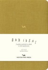 A Notebook for Bad Ideas (Medium / Mustard / Lined)