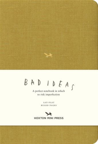 A Notebook for Bad Ideas (Medium / Mustard / Lined)